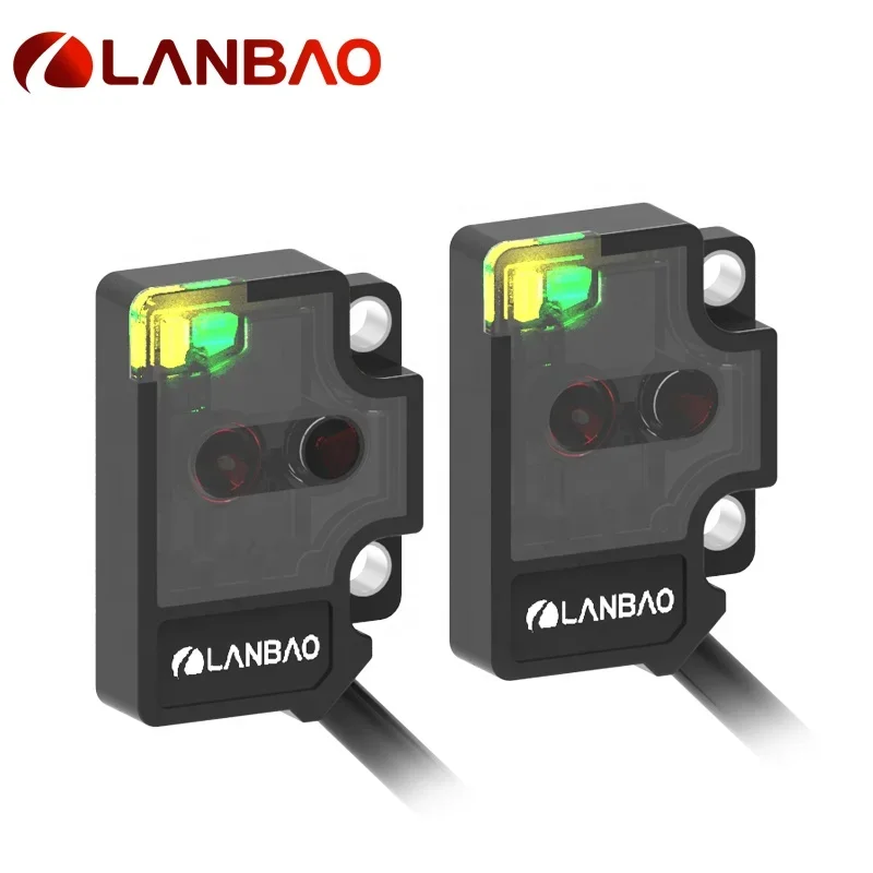 itemsLanbao Photoelectric Beam Sensor 50cm Npn No 10-30v With Ip65