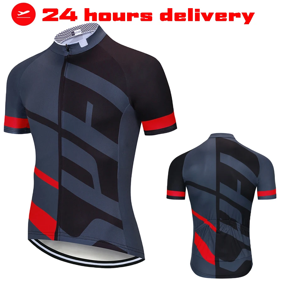 Summer-Breathable-Male-Short-Cycling-Jersey-Mtb-Maillot-Bike-Sleeves ...