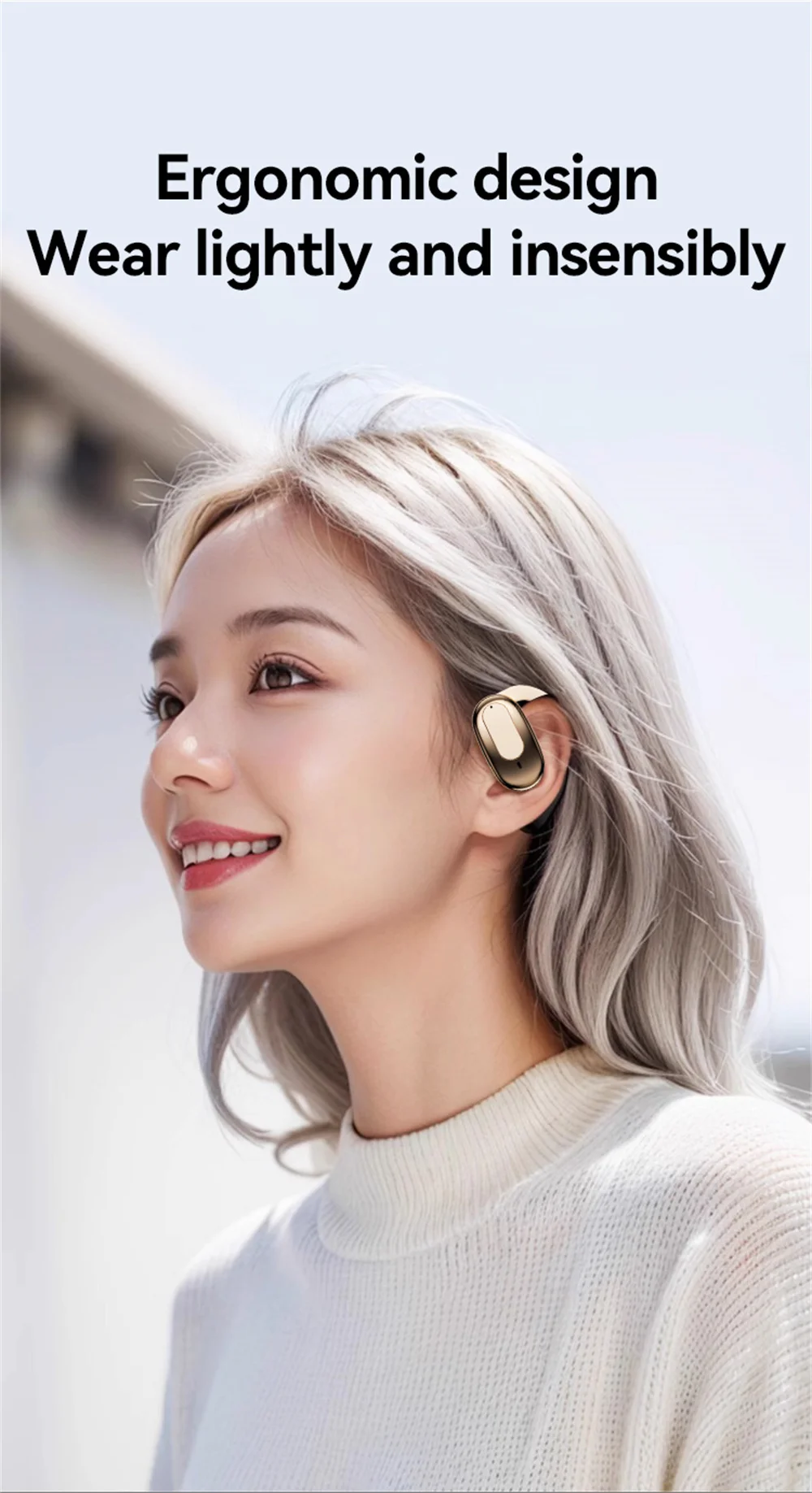Description Picture 4 of itemBluetooth5.4 Sports Headset Wireless Ear-Hanging Headphone Touch With Microphone Game Eaphone HD Stereo For Iconic Brand Phone Headset