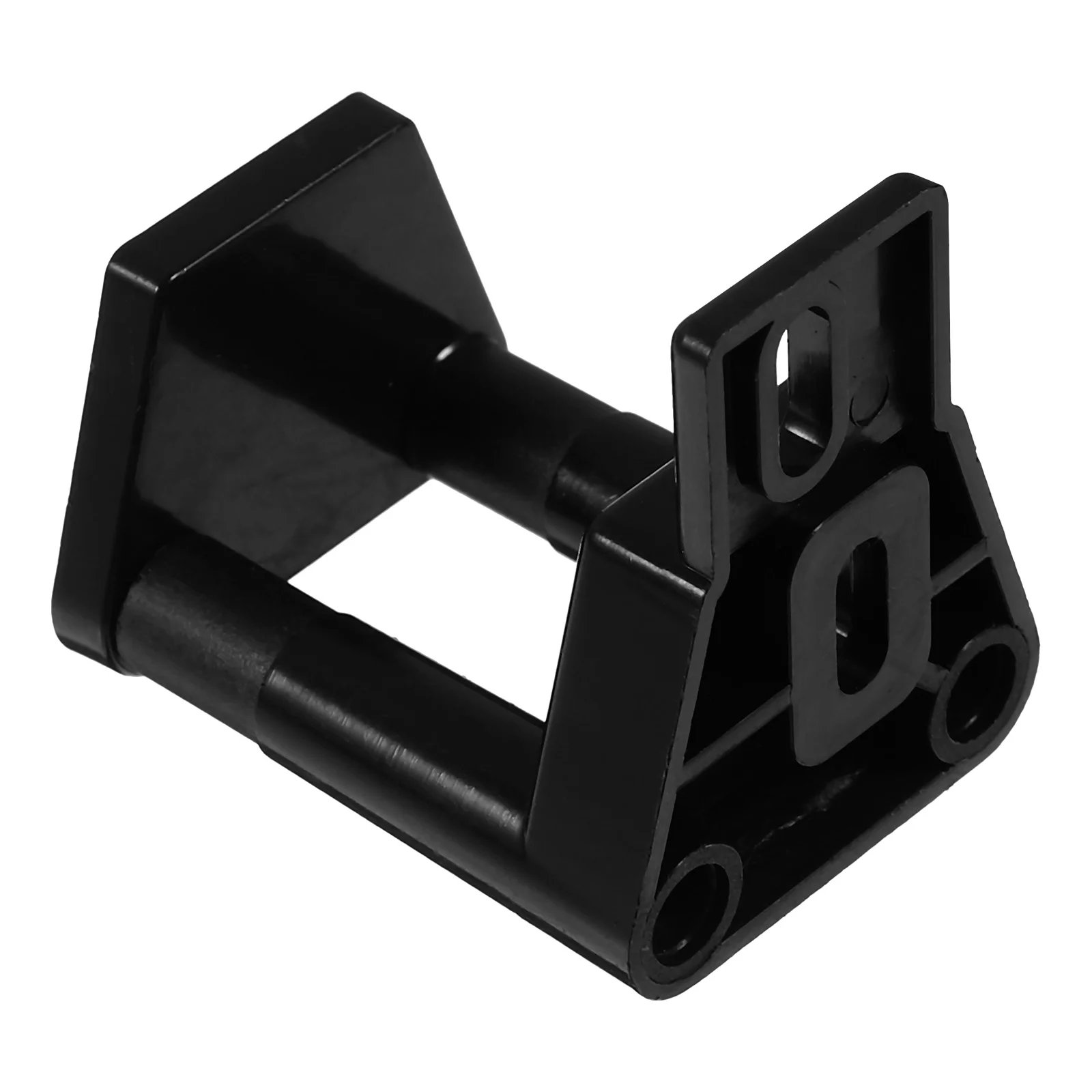 Black Sliding Door Floor Guide Wear Resistant Iron Material Barn Door Bottom Floor Guide Mount Doors