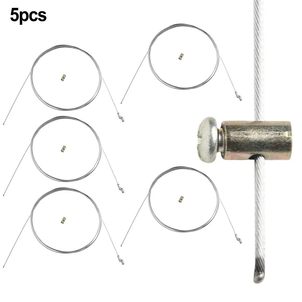 Zhook Throttle Cable Repair Kit for Lawn Mowers Adapts to Most Motorised Garden Machines with Easy Installation