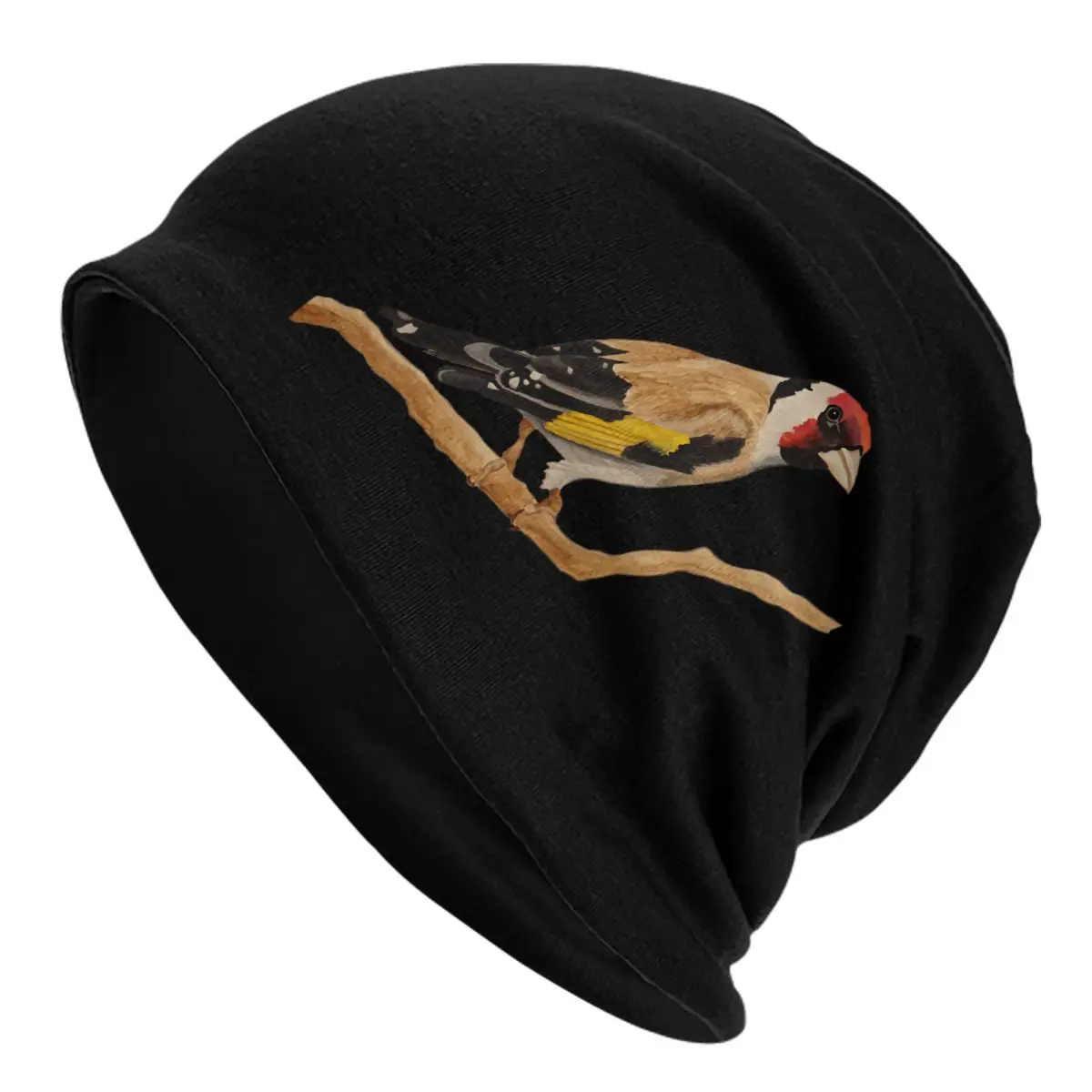 

Goldfinch Beanie Hats Little Bird Street Caps Men Women Outdoor Sport Skullies Beanies Autumn Custom Thermal Elastic Beanie Hats