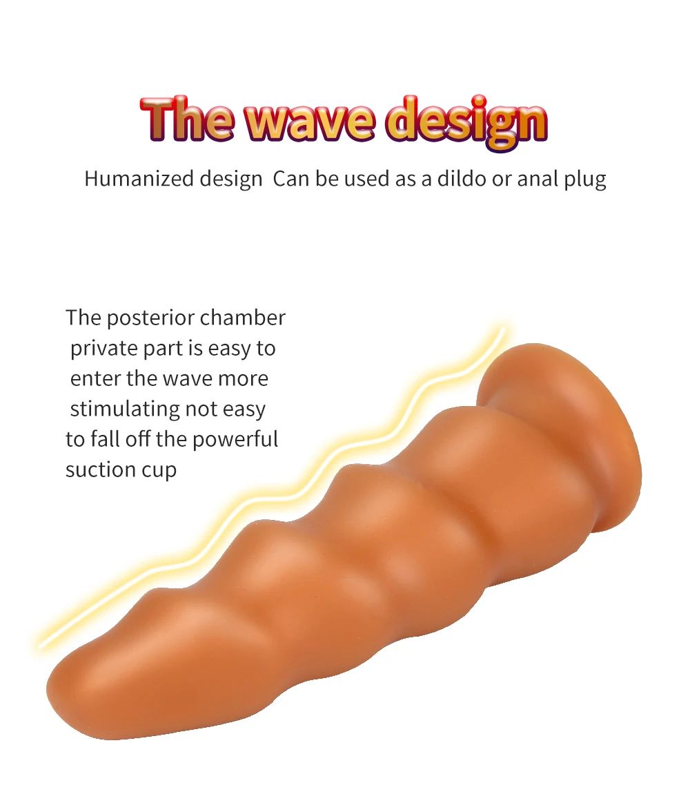 Unisex Anal Butt Plug for Prostate Massage or Vagina Masturbator
