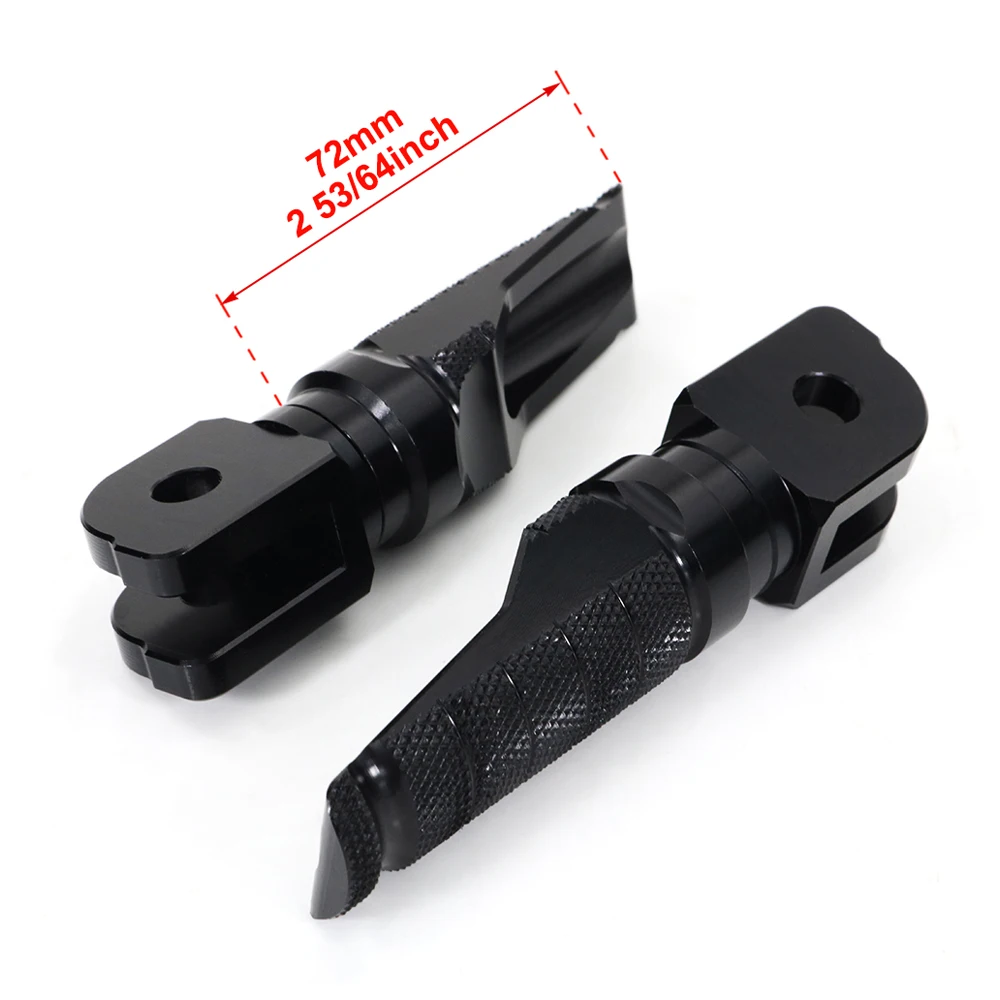 Motorcycle Front Footrests Foot Pegs Fit For Suzuki GSR600 GSXR600 GSXR 750 GSXR1000 GSXS125 GSX-S1000 SV650 Katana DL650 Vstrom