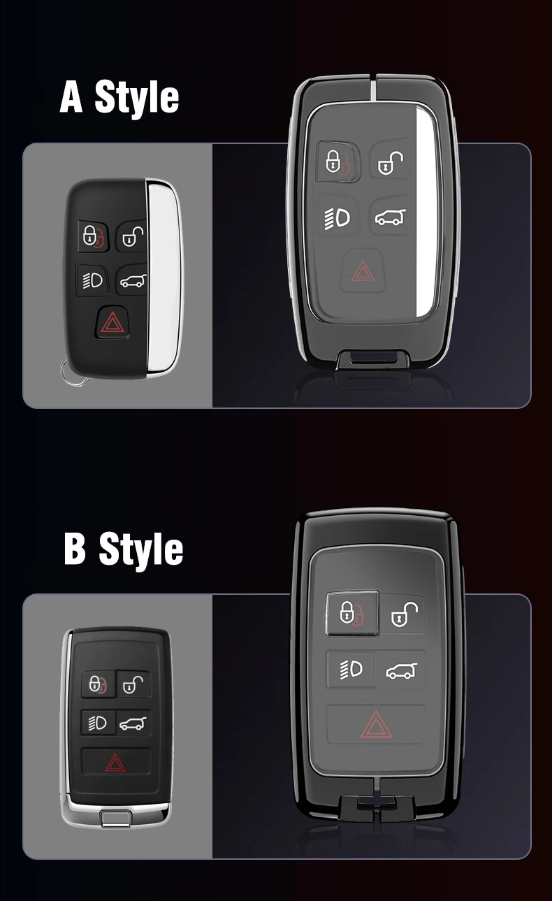 Custodia per chiave auto in metallo per Range Rover Evoque Sport Aurora LR Discovery Evake Smart Car telecomando portachiavi borsa senza chiave 7 Custodia per chiave auto in metallo per Range Rover Evoque Sport Aurora LR Discovery Evake Smart Car telecomando portachiavi borsa senza chiave - S98c3ae2a476843b2b891e167f9caf0f0z