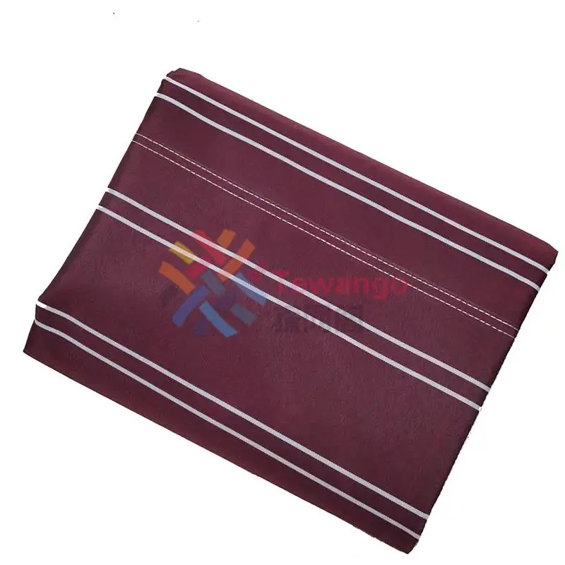 Burgundy white Strips Awning Replacement Fabric Toldo Tewango Canopy Gazebo Outdoor Garden Sun Shade Shelter 300gsm Store Banner outdoor awnings