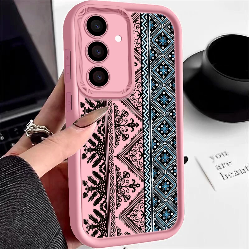 Vintage Patterns Phone Case - Timeless Design with Enhanced Protection