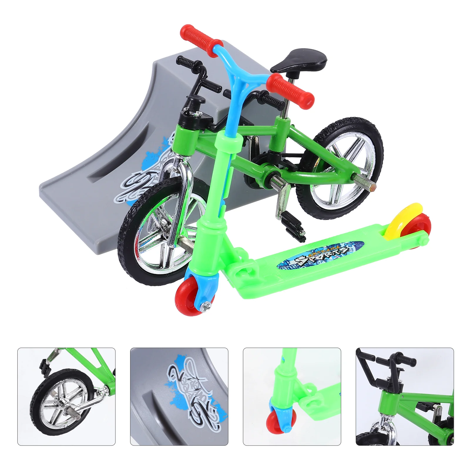 

Puzzle Pet Finger Bike Child Mini Toys Leisure Desk Game Aluminum Alloy Plastic