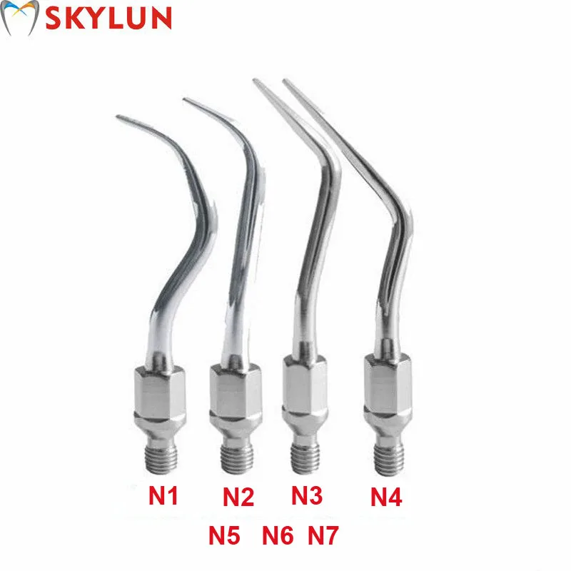 

5PCS Dental Ultrasonic Scaler Tips N1 N2 N3 N4 N5 N6 N7 Multifunction Scaling Insert Tip Compatible NSK Air Scaler