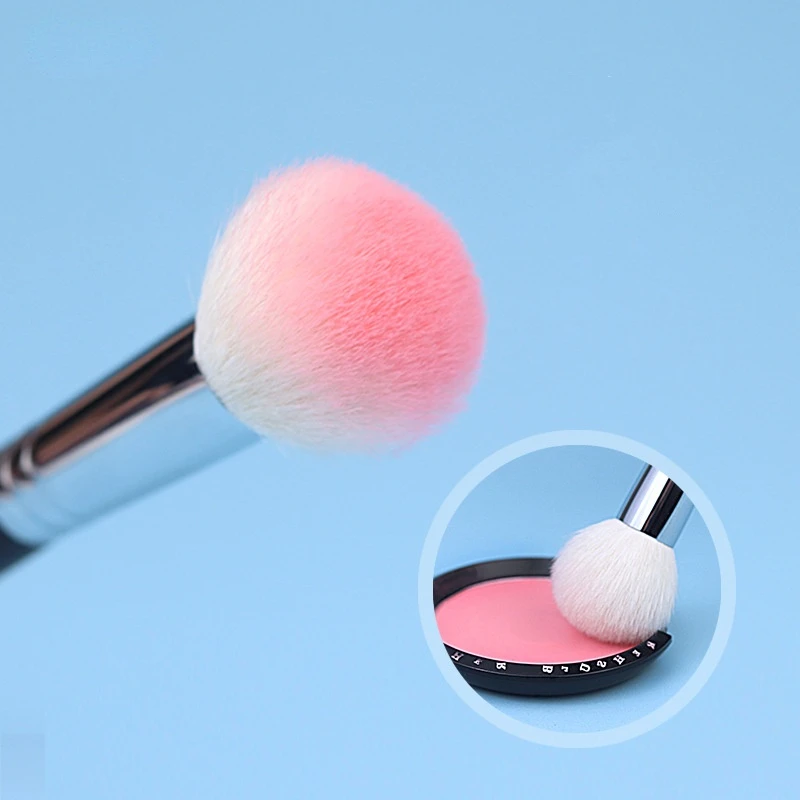 Makeup Brush set makeup brush 1pcs Goat Hair Blush Brush Stippling Cosmetic Powder