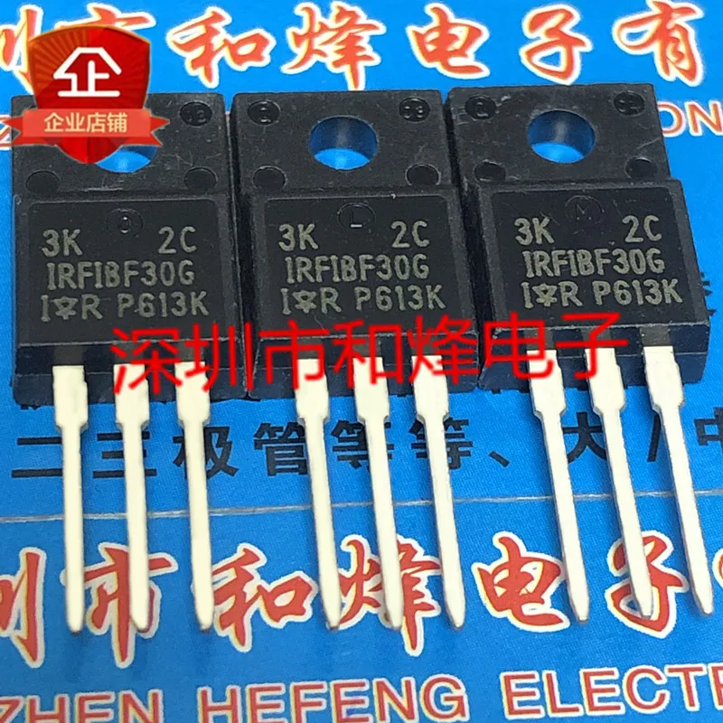 

30pcs original new IRFIBF30G TO-220F 900V 1.9A