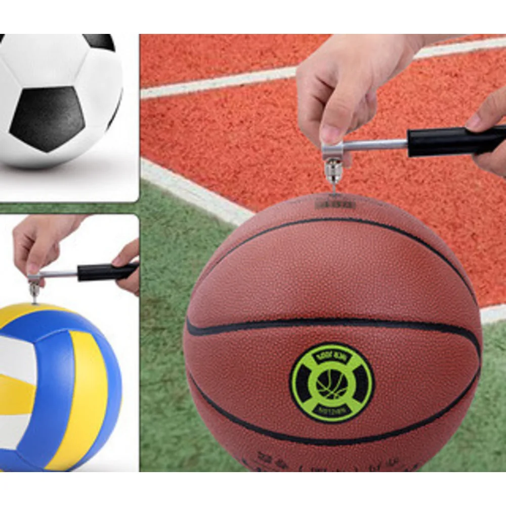 Bicicletta, Accessori per mountain bike, Piccolo gonfiatore in lega di alluminio, Mini pallone da basket portatile, Gonfiatore a bocca Meifa_voghion.com