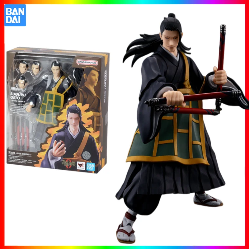 

In Stock Bandai Original S.H. Figuarts Anime Jujutsu Kaisen Geto Suguru Action Figure Collectible Model Toys