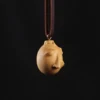 Wood Behelit Pendant Wooden Beherit Necklace Egg Of the king Griffith Cosplay Accessory 5