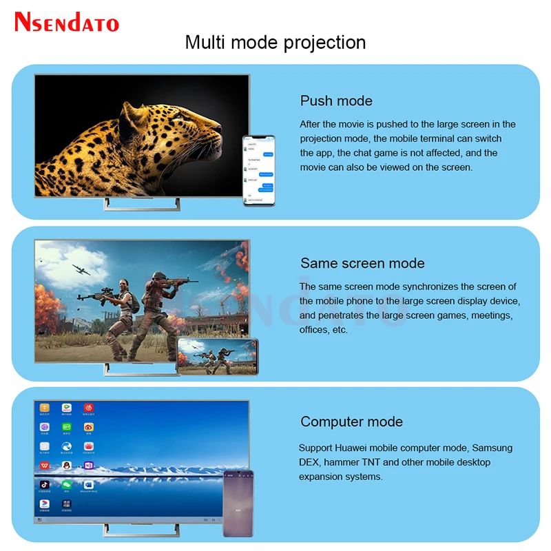 Mirascreen G54 4K 60Hz 5G Wireless HDMI-Compatible TV Stick Adapter Wifi Display TV Receiver Dongle For Miracast airplay TV PC