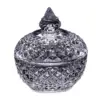 Glass Storage Jar Decorative Candy Bowl for Dried Fruit Candy Buffet Bar 1