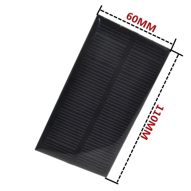smart electronics Solar Panel 1W 5V electronic DIY Small Solar Panel for Cellular Phone Charger Home Light Toy etc Solar Cell