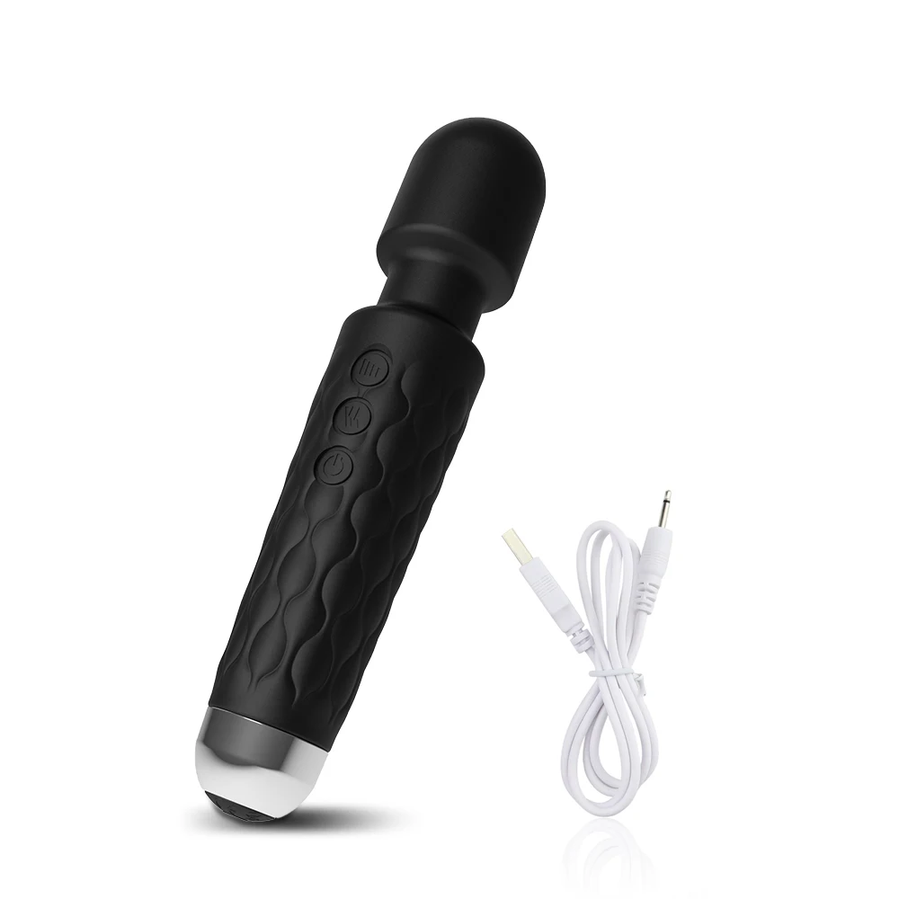 AV Vibrator Wand Sex Toys for Women 20 Powerful Patterns G Spot Clitoris Stimulation Massager Personal Masturbator Erotic Goods