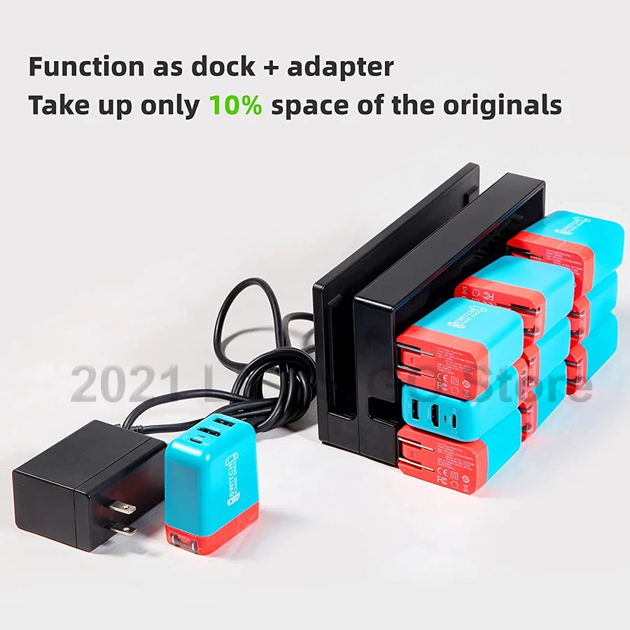 Nintendo Switch 本体 充電器 SDカードのみ Switch】 急速充電 ACアダプター【Switchドック対応/スマホ