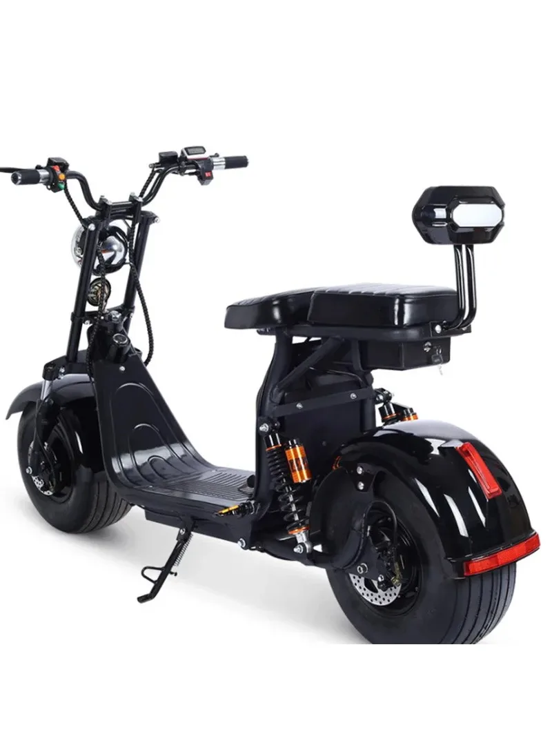 2023 New Electric Scooters 150cc Steel Frame For Men And Women Citycoco Removable Battery  Chopper Motorbike Golf Kit