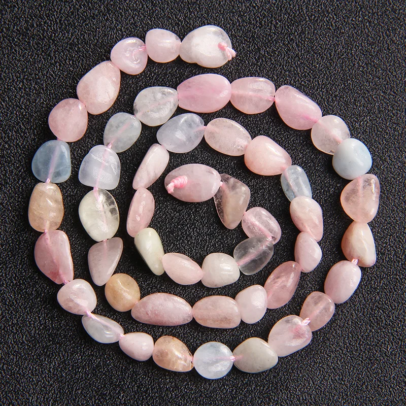 6-8MM Natural Stone Beads Amethysts Fluorite Citrine Irregular Shape Loose Bead For Women Jewelry Making Bracelet DIY Accessory