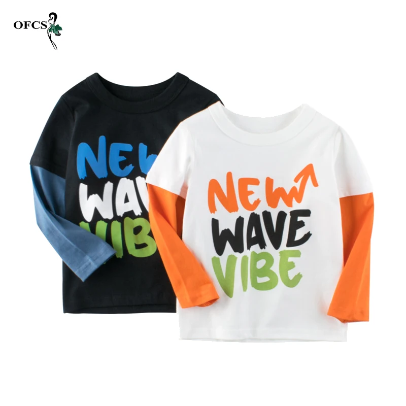 

Лидер продаж, нижняя рубашка для мальчиков, новая Корейская версия, футболка с длинным рукавом для девочек, Детский Повседневный Топ из чистого хлопка, детская одежда