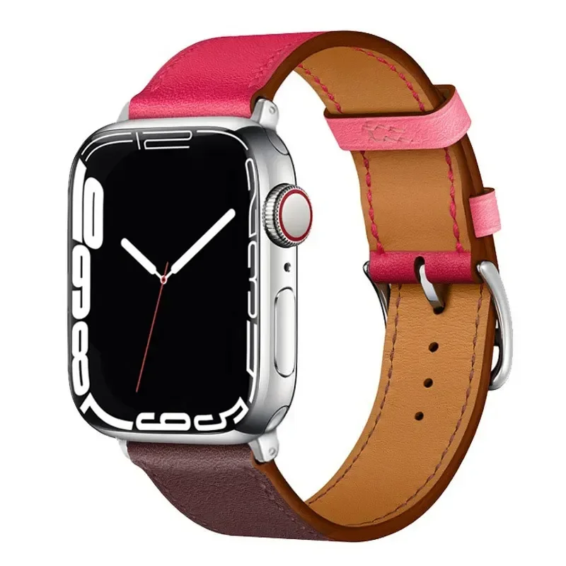 Premium Leather Watch Strap - Elegant Loop Bracelet