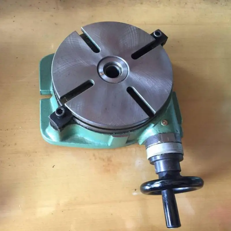 Ts200a Series 200mm Milling Machine Rotary Table Rotary Index Plate Horizontal Fixed Scale Table