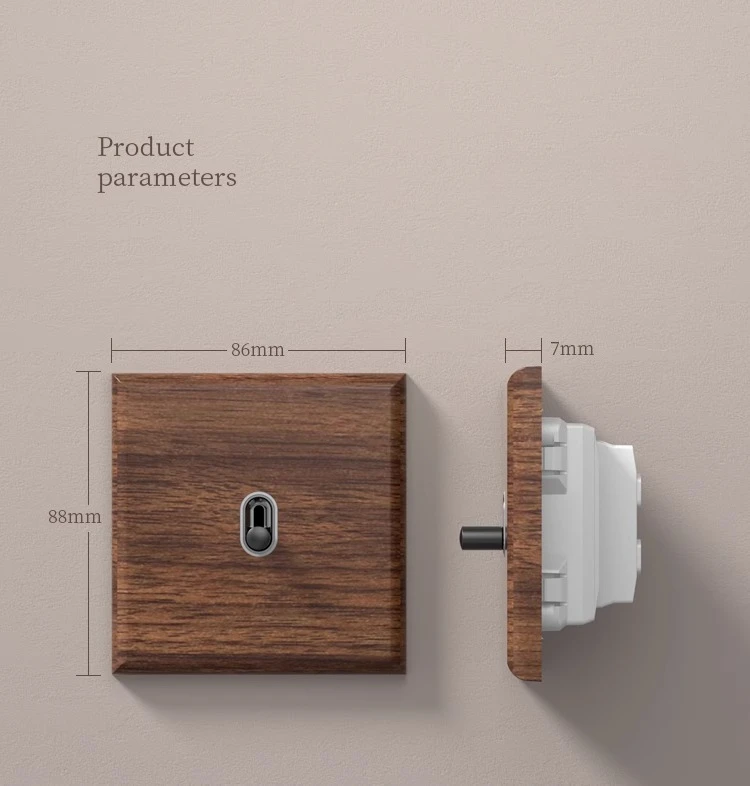 victorian brass switch close view