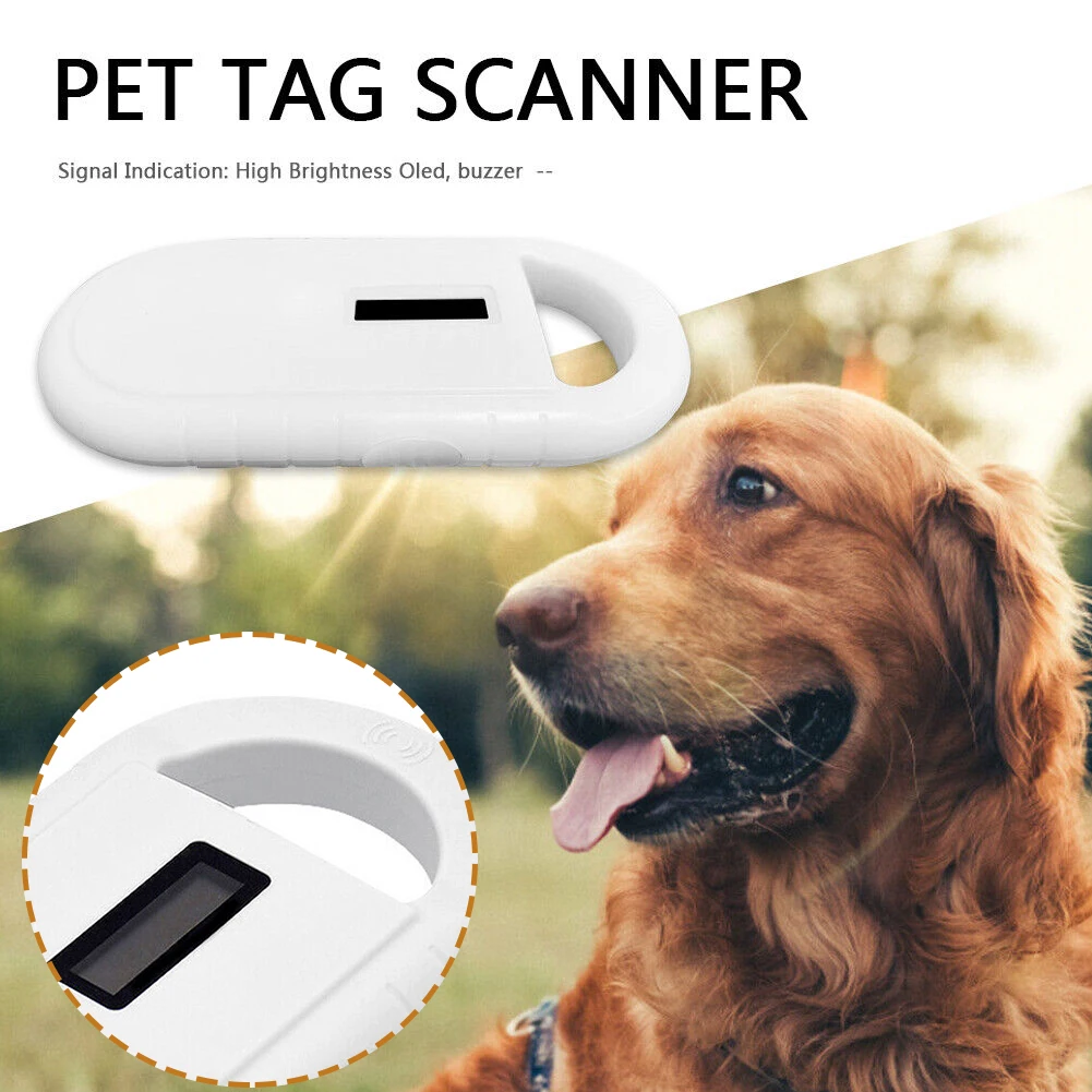 Microchips Scanner Reader For Pet Portable Animal Handheld Scanner For Resource Management