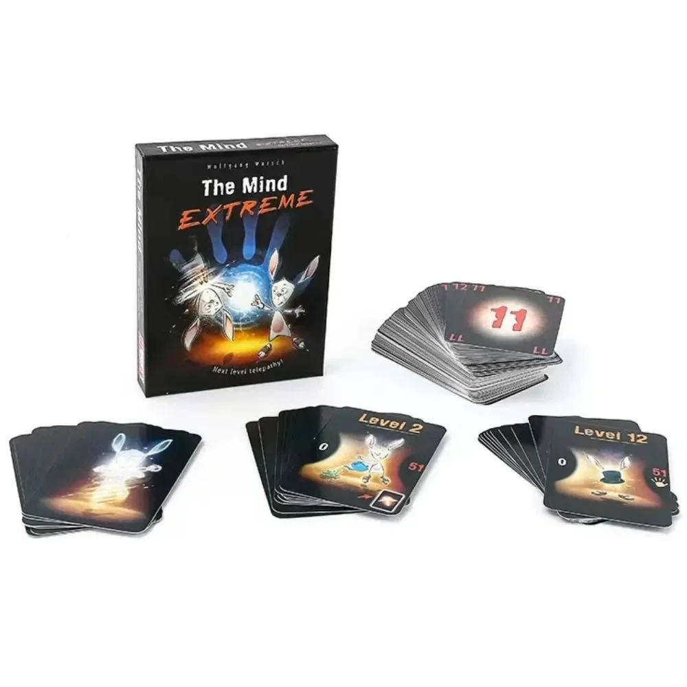 NUOVO Gioco di Carte The Mind, Gioco da Tavolo per Feste, Esperienza di Gioco di Squadra Interattiva - immagine 6