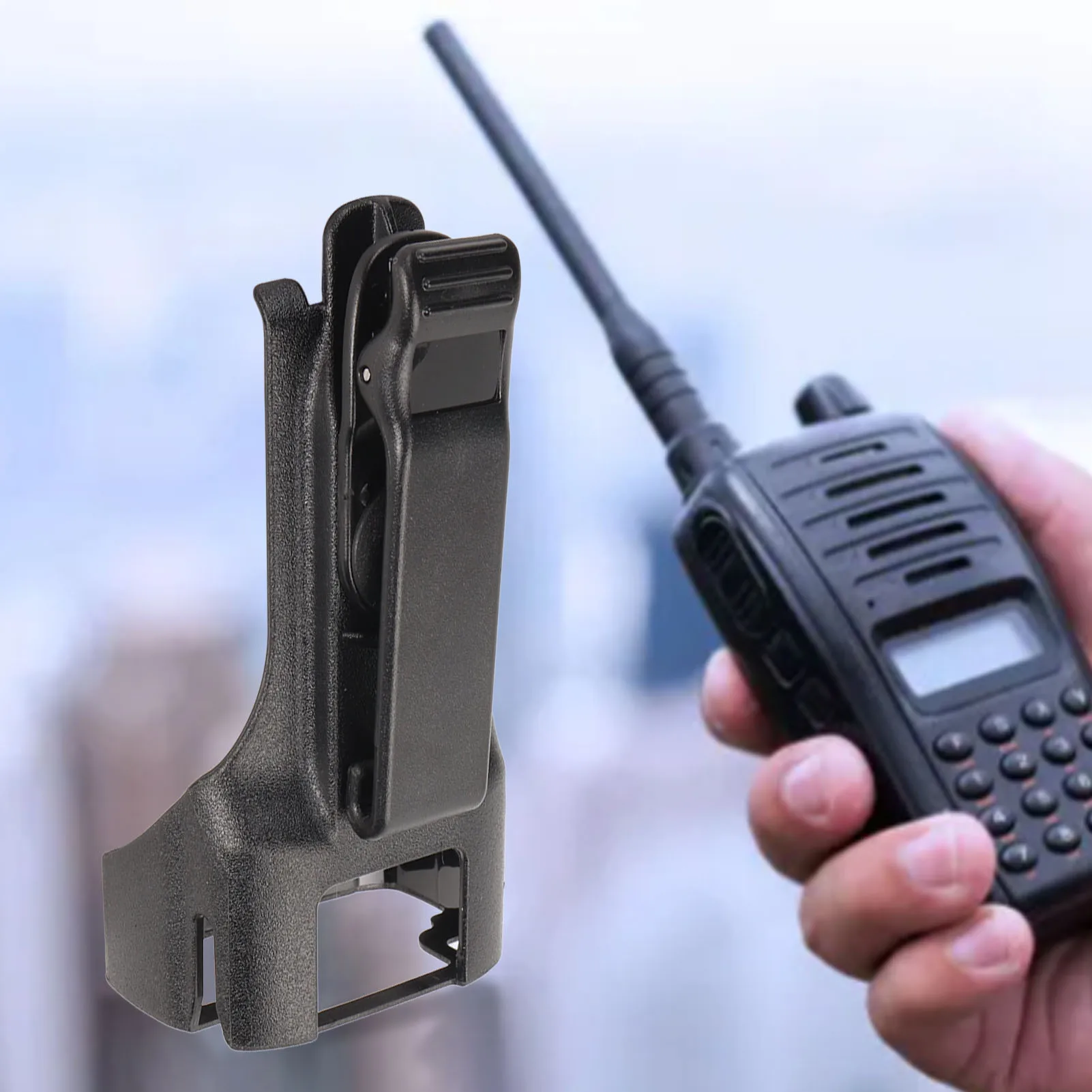 Walkie Talkie Clip 2 Way Radio Belt Clip Rugged Replacement Hands  90 Degree Rotation for RMM2050 for RMV2080 for RMU2080