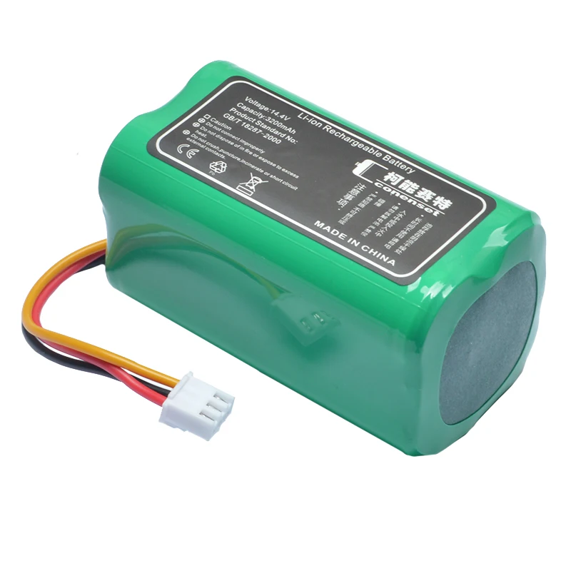 Vacuum Cleaner Battery Power Tool Battery Rechargeable Battery 3200mAh Original Battery for ABIR X5 X6 X8 R20 Robot Vacuum Cleaner lithium cell Cleaning Accessories Spare Parts power tool battery rechargeable battery vacuum cleaner battery