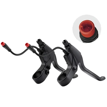 Leve freno a 2 pin per manopole manubrio leva freno bicicletta elettrica 2 fili parti di ricambio bici elettrica sinistra e destra