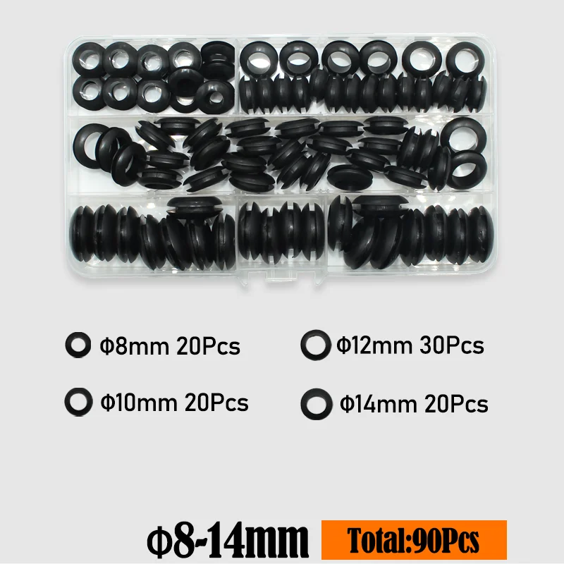 black  90pcs
