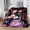 3D Anime Black Butler Cartoon Blanket,Soft Throw Blanket for Home Bedroom Bed Sofa Picnic Travel Office Rest Cover Blanket Kids 1