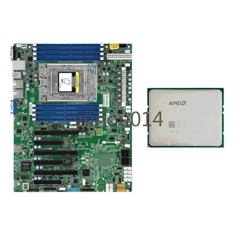 

Supermicro-H11SSL-i Motherboard, Mainboard com Amd, Epyc 7401P, CPU 24 núcleos 2GHz, 3.0GHz, second hand
