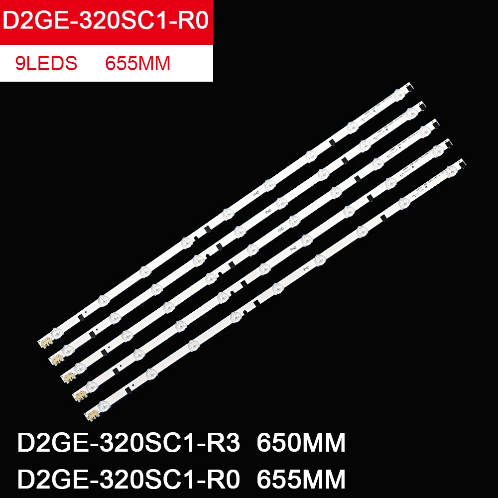 2013SVS32H Ue32f5000AK UE32F6200AK D2GE-320SCO-R0 UA32F4088AR UA32f4100AR backlight LUMENS D2GE-320SC0-R3 650MM 9LED 32 inch led light