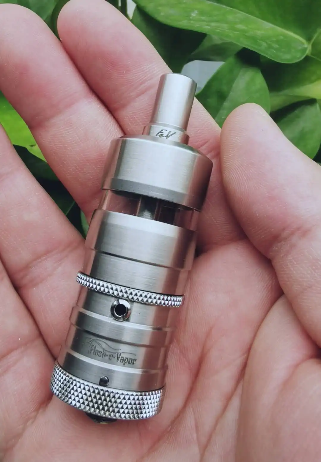 

YFTK Flash e-Vapor V4.5S+ RTA 23mm 4.5ml 316SS RTA Fev 4.5 Rebuildable Flash-E-Vapor rta Tank Atomizer for E Cigarette Vaporizer