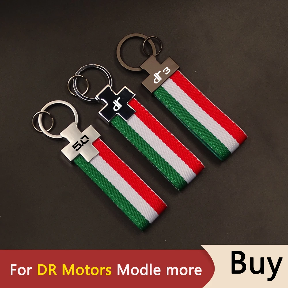 Portachiavi Con Portachiavi Per Auto In Metallo Con Bandiera In Metallo Bandiera Italia Per Motori Dr Dr Dr3 F35 5.0 4.0 Car Styling Accessori Auto