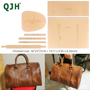 DIY Leather Business Bag Template 1