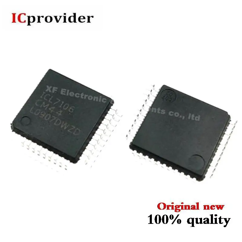 

50 PCS ICL7106CM44 QFP-44 ICL7106CM ICL7106