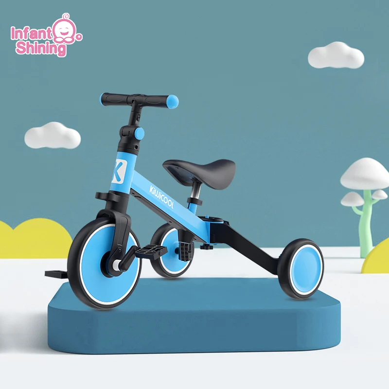 Infant Shining Children's Scooter Tricycle 3-in-1 Children's Balance Bike 1-6 Years Ride on Car 3 Wheels Non-inflatable 1 Infant Shining Children's Scooter Tricycle 3-in-1 Children's Balance Bike 1-6 Years Ride on Car 3 Wheels Non-inflatable 1
