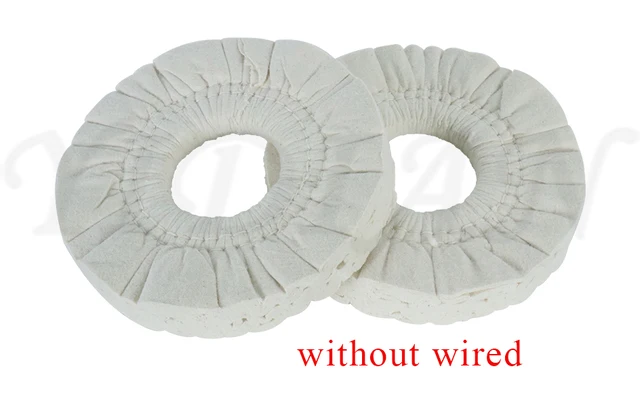 Roue De Polissage En Coton Blanc Extra épais - 6 Pouces, Trou De 5/8 Pouce - Pour Finition Brillante