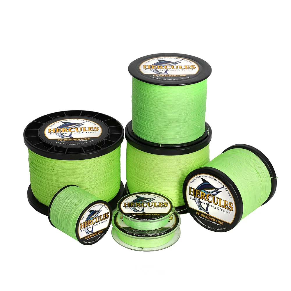 

4 Braided Fishing Line Multifilament PE Carp Fishing 100M To 2000M 6BL10LB 40LB 50LB 90BL100LB Stream Hercules Tresse Peche