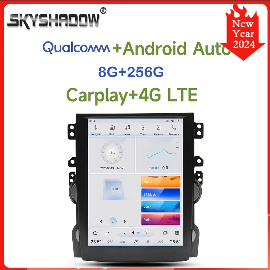 

Tesla Qualcomm Carplay Car DVD Player DSP Android 11.0 8G+256G 4G LTE Bluetooth Wifi GPS Radio For Chevrolet Malibu 2010-2014