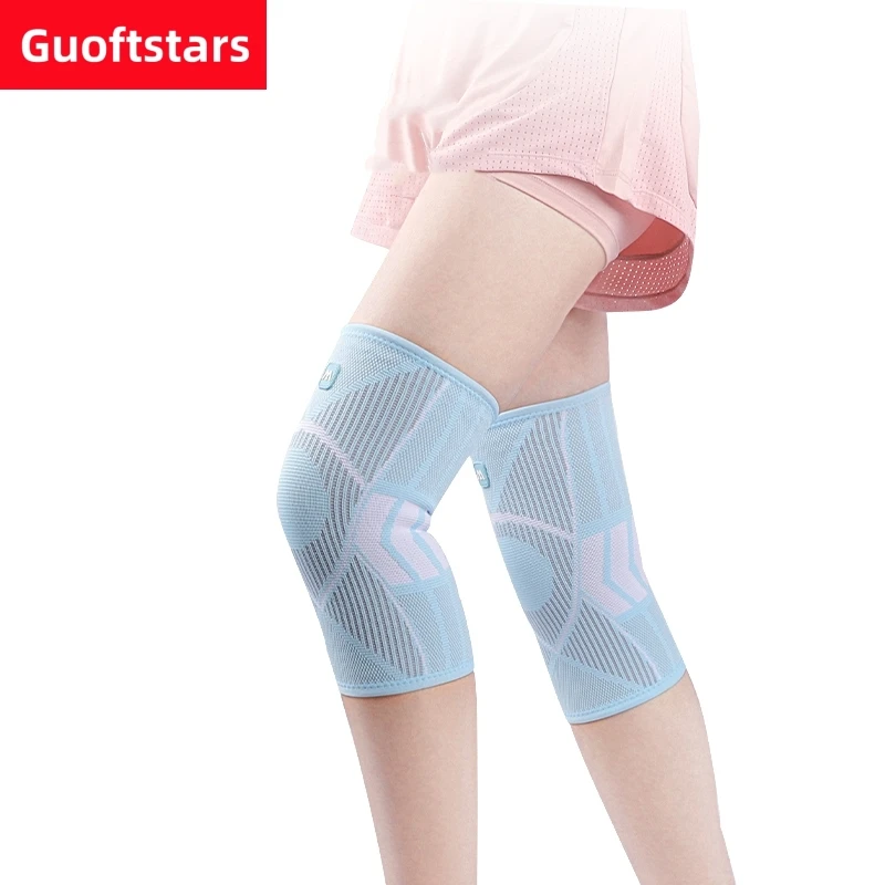 

Guoftstars 1Pcs Knee Brace,Knee Support For Joint Pain,Basketball,Volleyball,Yoga,Gym Accessories,Knee Compression Sleeve