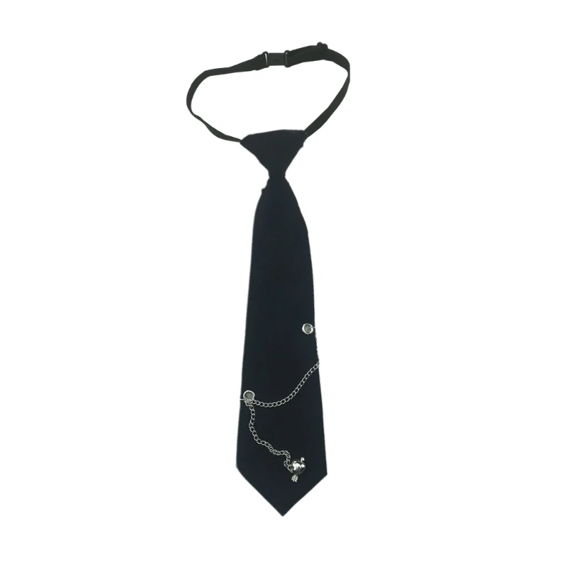 【 KISHIDAMIKI 】 chain tie - black chain tie - black | KISHIDAMIKI
