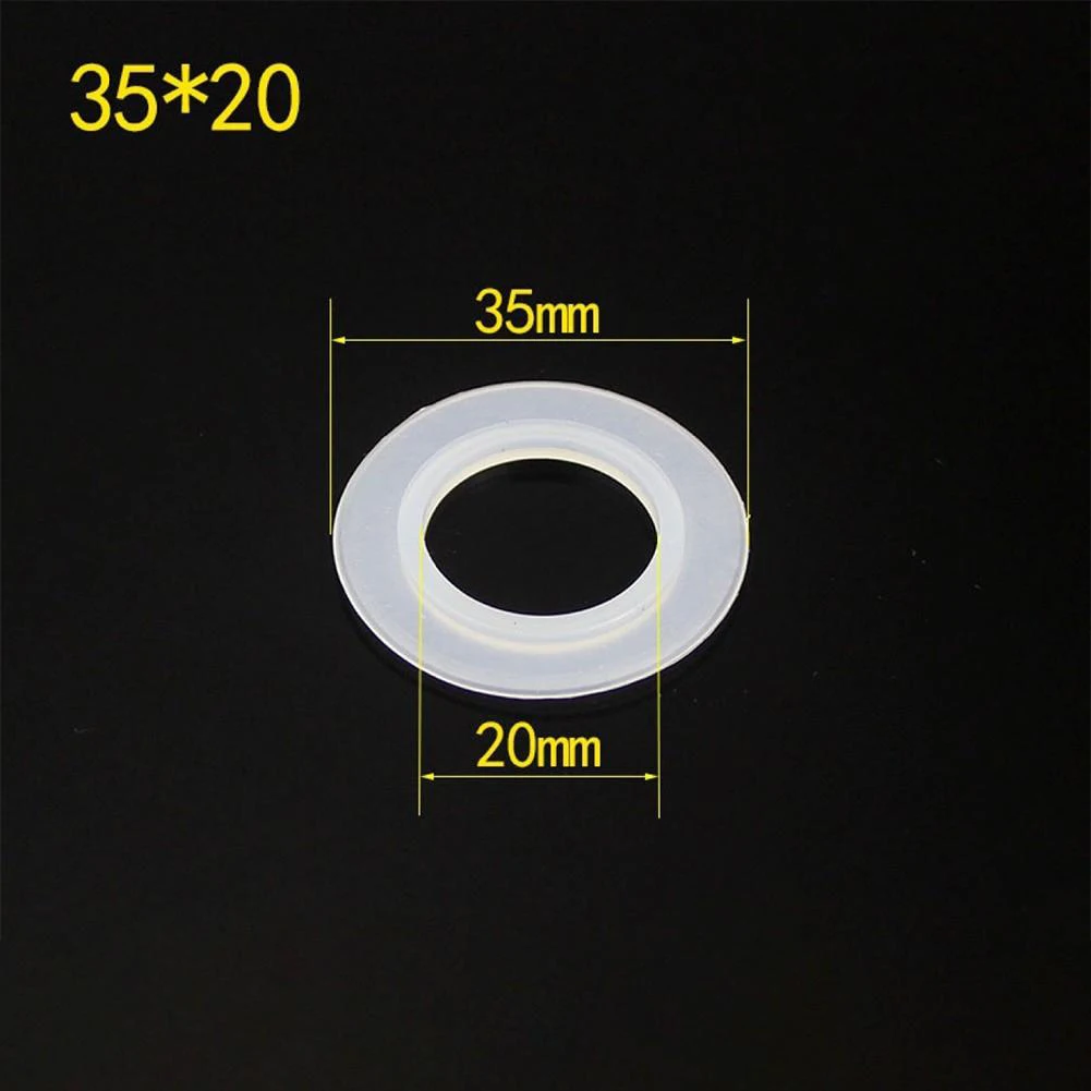 Washer Ring Gasket Replacement Silicone Fitting O Ring Plug Cap Accessory Adapter Bathtub Sink Easy To Install