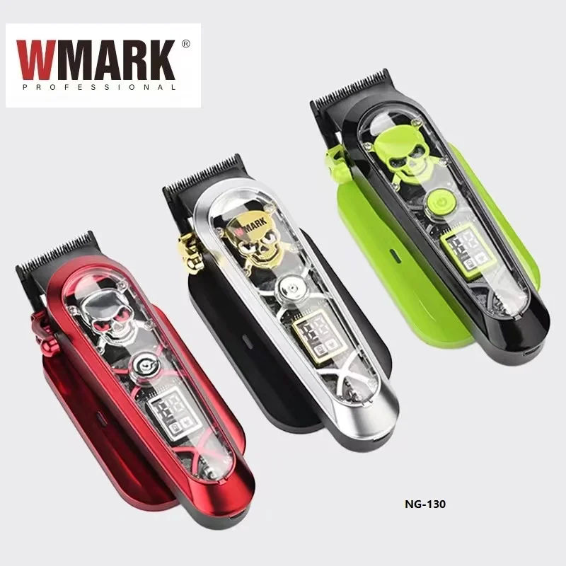 プロ用 WMARK NG-130 ワイヤレス充電バリカン New!WMARK NG-130 Wireless Charging Hair Clipper High Speed